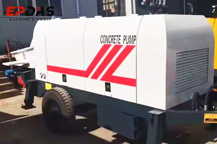 diesel concrete pumping